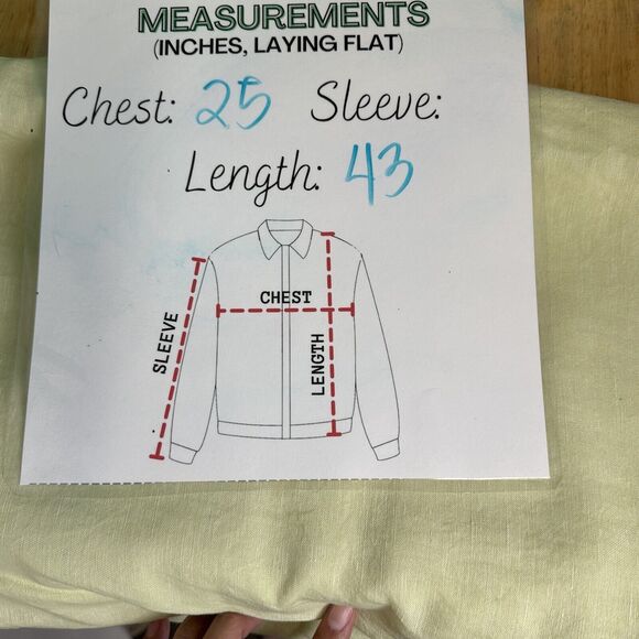 Liz Claiborne Womens Tank Top Yellow Size XXL Linen Blend Button Down Collard - Picture 8 of 9